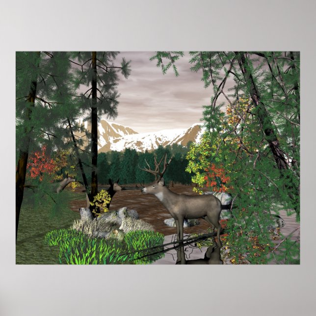 Póster Mañana de otoño (Frente)