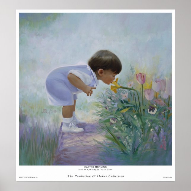 Póster Mañana de Pascua (Frente)