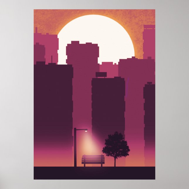 Póster Mañana en el Poster de la ciudad (Frente)