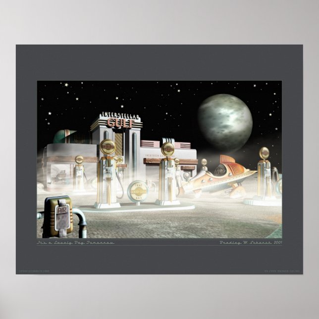 Póster "Mañana es un día encantador" poster (20x16") (Frente)