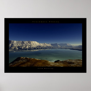 Póster mañana fría