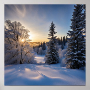 Póster Mañana helada