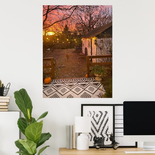 Póster Mañana mágica (Oficina en casa)