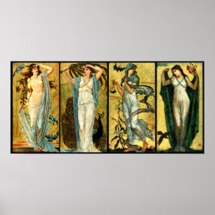 Póster Mañana, mediodía, noche, noche, noche de Walter Cr