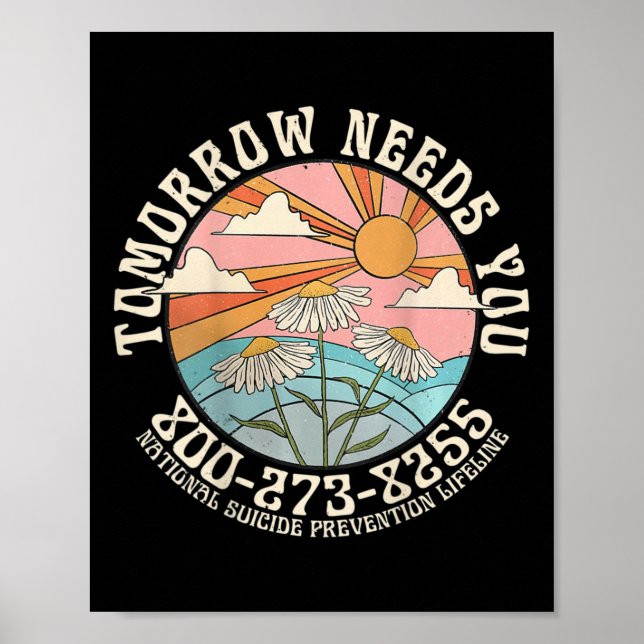 Póster Mañana necesita su plan nacional de prevención del (Frente)