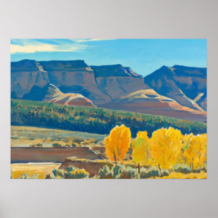 Póster Mañana pacífica por Maynard Dixon