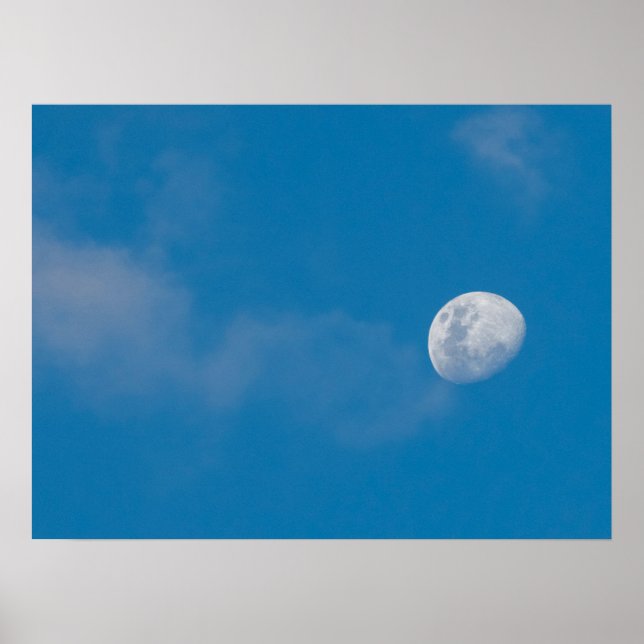 Póster Mañana por la luna | Zambia, África (Frente)