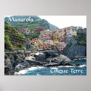 Póster Manarola Cinque Terre