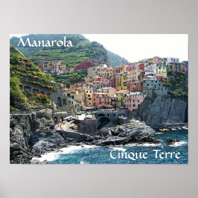 Póster Manarola Cinque Terre (Frente)