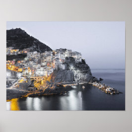 Póster Manarola Cinque Terre Liguria Regalo Bella Artes d