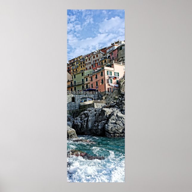 Póster Manarola - El Poster de Cinque Terre - Italia (Frente)