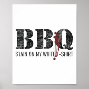Póster Mancha De Bizcocho En Mi Blanco 2