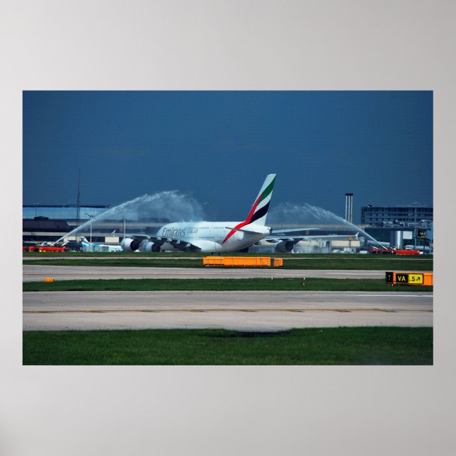 Póster Manchester A380 (Frente)