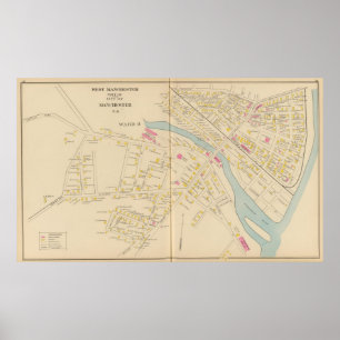 Póster Manchester, NH, W Manchester, Sala 8