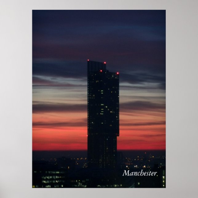 Póster Manchester Sunset (Frente)