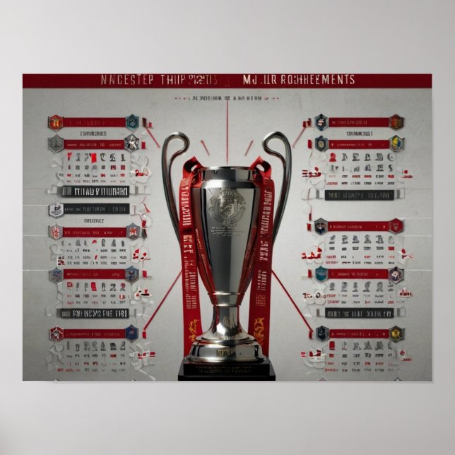 Póster Manchester United (Frente)
