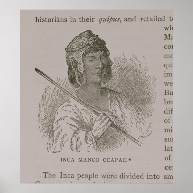 Póster Manco Capac (Frente)