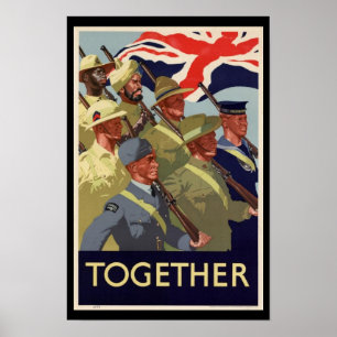 Póster Mancomunidad WW2 Juntos