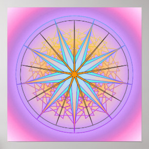 Póster Mandala #1 ideal
