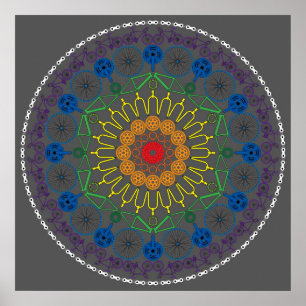 Póster Mandala 2