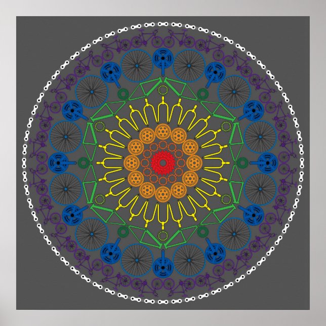 Póster Mandala 2 (Frente)