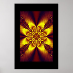 Póster Mandala 6 del fractal