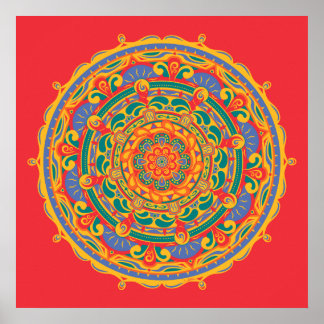 Póster Mandala #6 - Poster