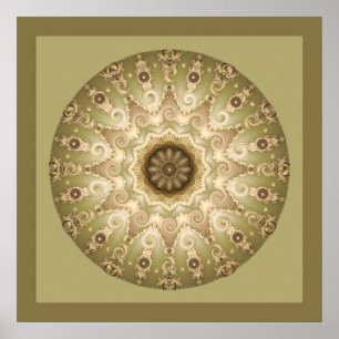 Póster Mandala 77