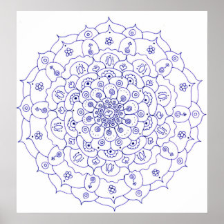 Póster Mandala 7 Poster