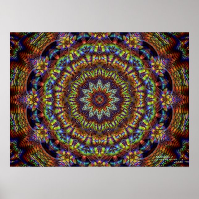 Póster Mandala 7 Poster (Frente)