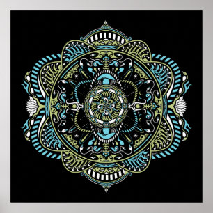 Póster Mandala #9 - Poster