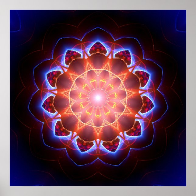 Póster Mandala Ahi a me Hau 2 (Frente)