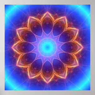 Póster Mandala Aiwaiwa Ku'ena 1