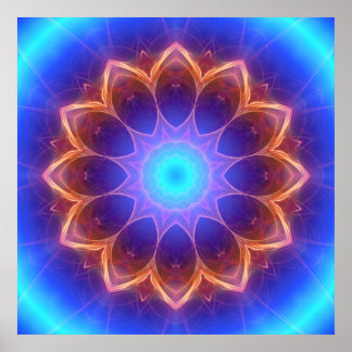 Póster Mandala Aiwaiwa Ku'ena 1