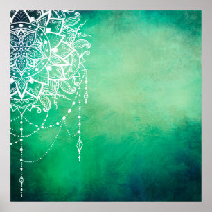 Póster Mandala antecedentes mandala espiritual