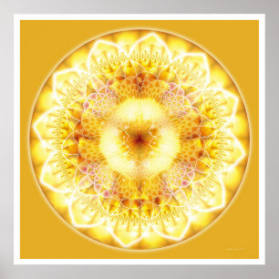 Póster Mandala curativa 1