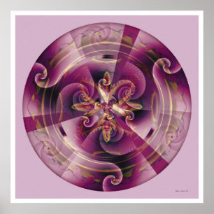 Póster Mandala curativa 11