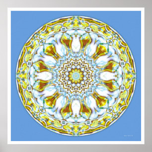 Póster Mandala curativa 8