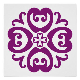 Póster Mandala de Adinkra Sankofa - Herencia Africana