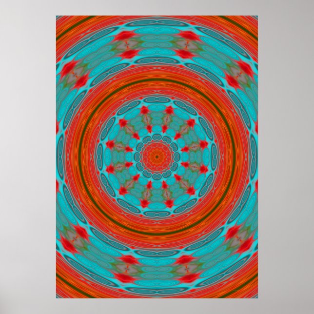 Póster Mandala de fuerza (Frente)
