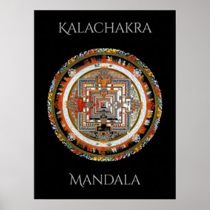 Póster Mandala de Kalachakra