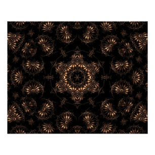 Póster Mandala de la Edad de Bronce