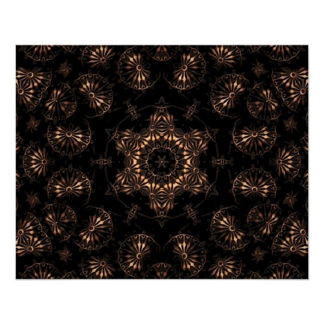 Póster Mandala de la Edad de Bronce (Anverso)