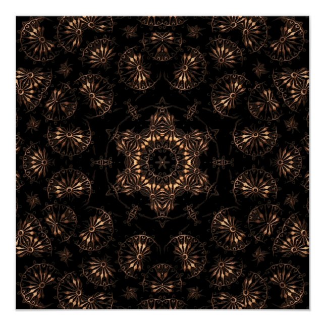 Póster Mandala de la Edad de Bronce (Anverso)