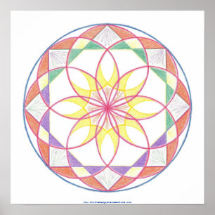 Póster Mandala de la maestría