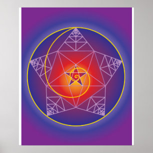 PÓSTER MANDALA DE LA METAMORFOSIS 09