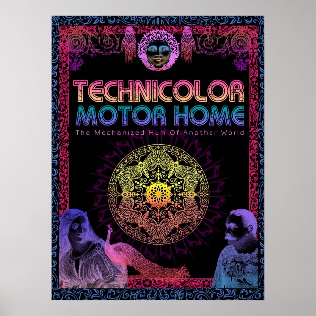 Póster Mandala de Technicolor Sally (Frente)