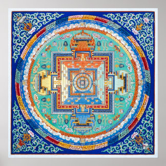 Póster Mandala de Vairocana