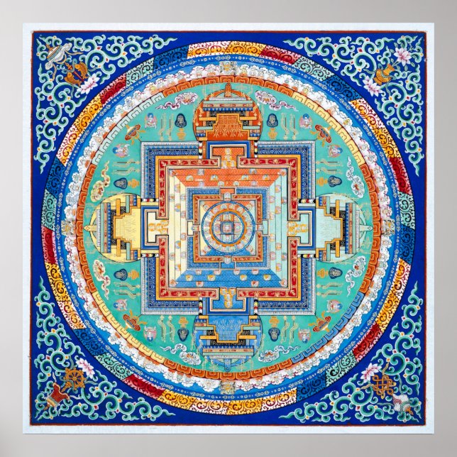 Póster Mandala de Vairocana (Frente)