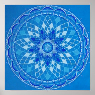 Póster Mandala del cordón